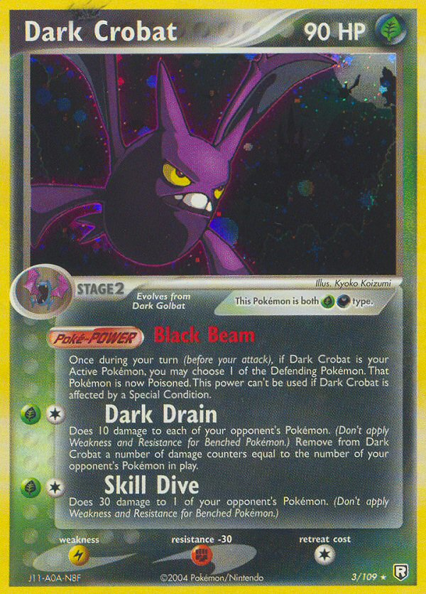 Dark Crobat (3/109) [EX: Team Rocket Returns] - Card Brawlers | Quebec | Canada | Yu-Gi-Oh!