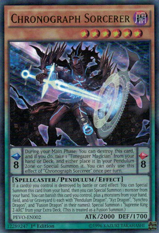 Chronograph Sorcerer [PEVO-EN002] Ultra Rare - Yu-Gi-Oh! - Card Brawlers | Quebec | Canada |