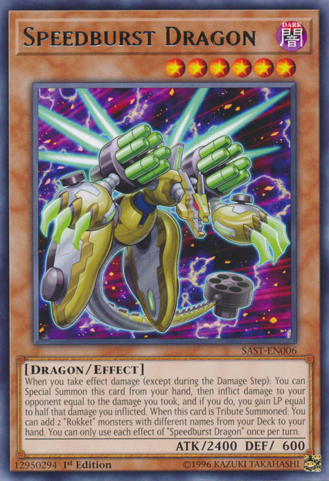 Speedburst Dragon [SAST-EN006] Rare - Card Brawlers | Quebec | Canada | Yu-Gi-Oh!