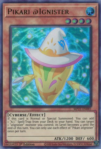 Pikari @Ignister [MP21-EN001] Ultra Rare - Card Brawlers | Quebec | Canada | Yu-Gi-Oh!