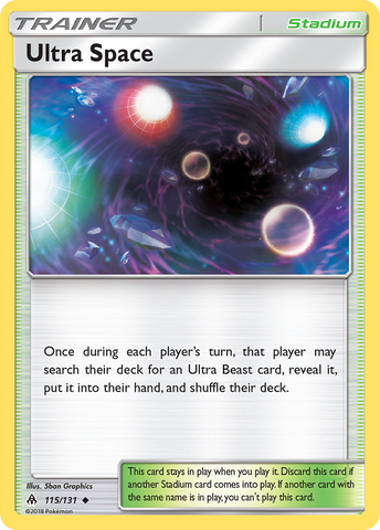 Ultra Space (115/131) [Sun & Moon: Forbidden Light] - Card Brawlers | Quebec | Canada | Yu-Gi-Oh!