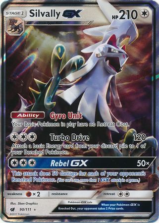 Silvally GX (90/111) (Jumbo Card) [Sun & Moon: Crimson Invasion] - Card Brawlers | Quebec | Canada | Yu-Gi-Oh!