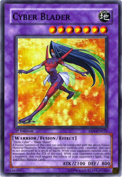 Cyber Blader [EEN-EN032] Super Rare - Card Brawlers | Quebec | Canada | Yu-Gi-Oh!