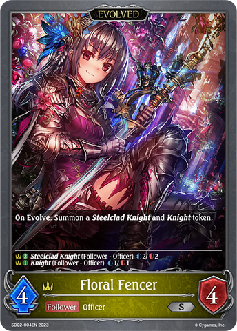 Floral Fencer (SD02-004EN) [Blade of Resentment] - Card Brawlers | Quebec | Canada | Yu-Gi-Oh!