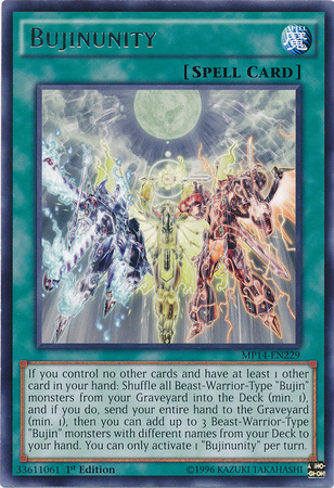 Bujinunity [MP14-EN229] Rare - Card Brawlers | Quebec | Canada | Yu-Gi-Oh!