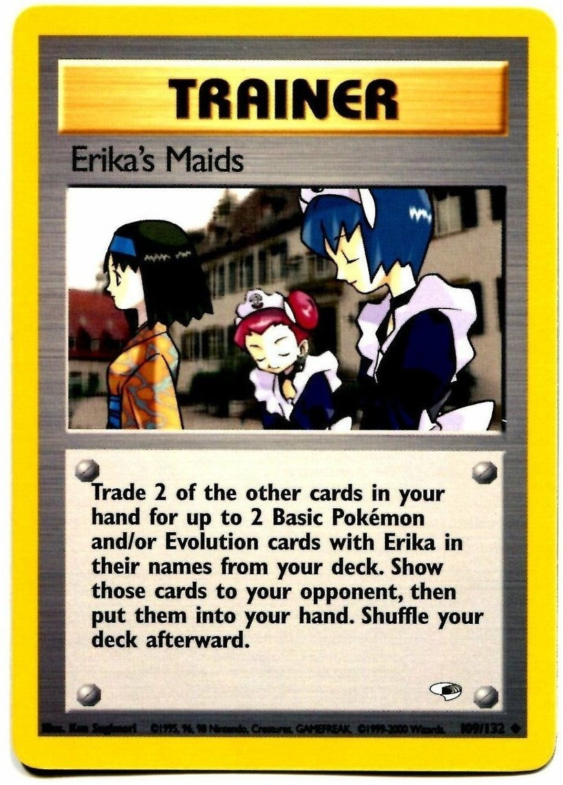 Erika's Maids (109/132) [Gym Heroes Unlimited] - Card Brawlers | Quebec | Canada | Yu-Gi-Oh!