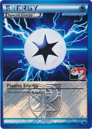 Plasma Energy (106/116) (Play Pokemon Promo) [Black & White: Plasma Freeze] - Card Brawlers | Quebec | Canada | Yu-Gi-Oh!