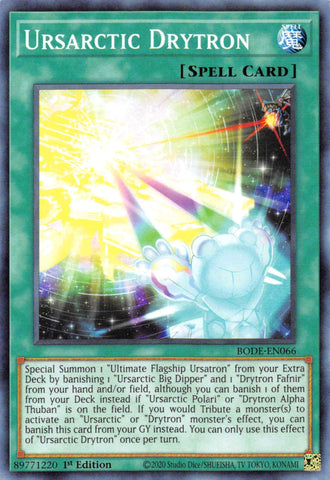 Ursarctic Drytron [BODE-EN066] Common - Card Brawlers | Quebec | Canada | Yu-Gi-Oh!