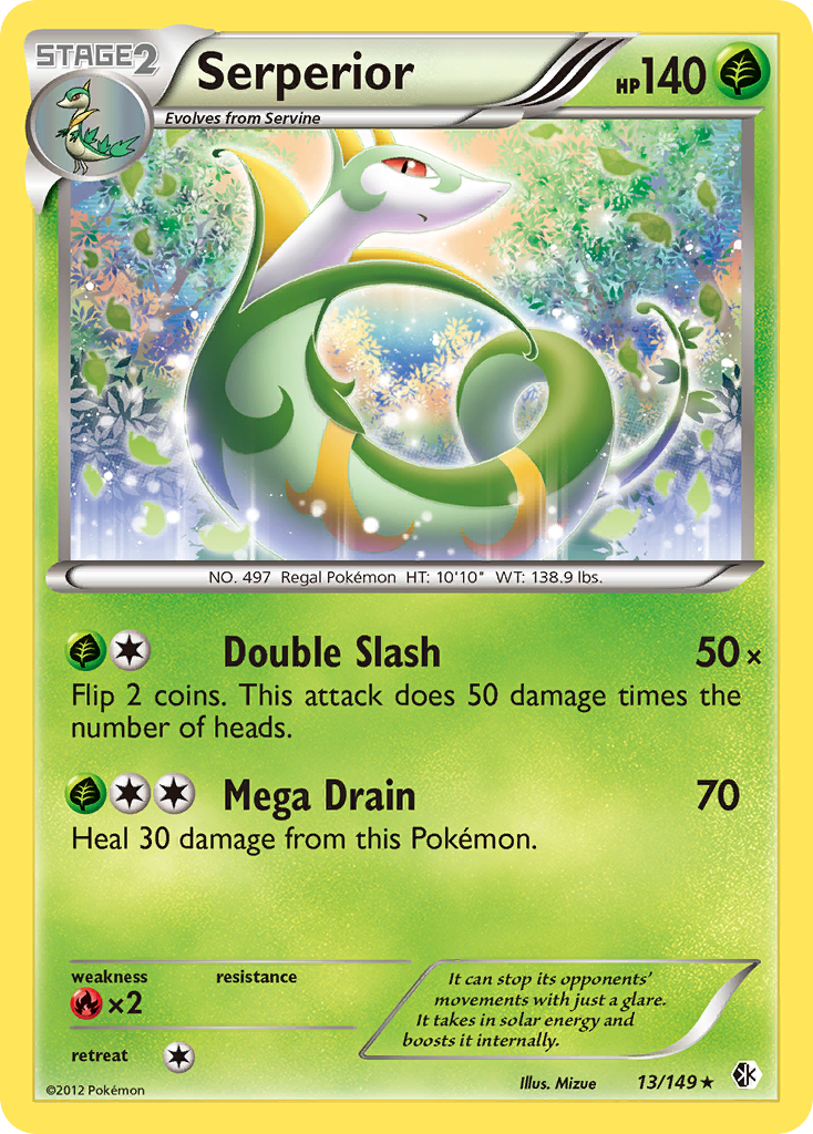 Serperior (13/149) [Black & White: Boundaries Crossed] - Card Brawlers | Quebec | Canada | Yu-Gi-Oh!