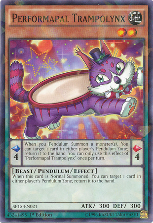 Performapal Trampolynx [SP15-EN021] Shatterfoil Rare - Yu-Gi-Oh! - Card Brawlers | Quebec | Canada |