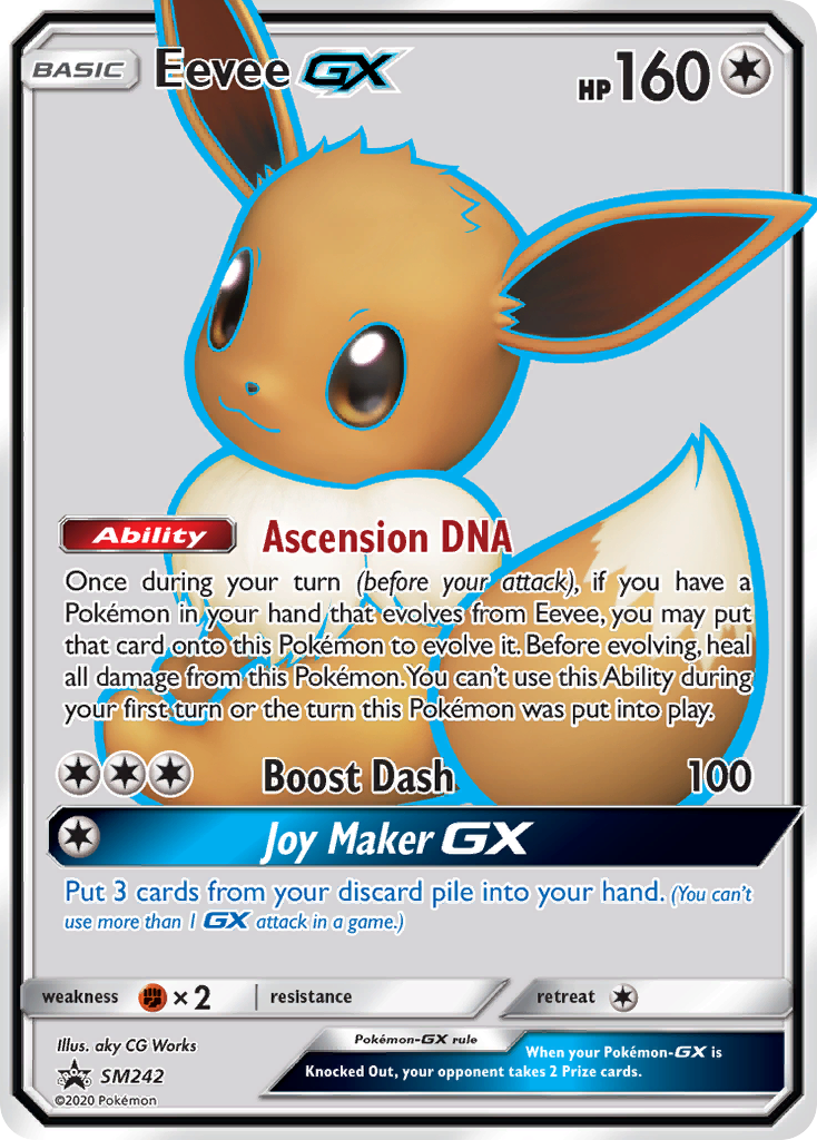 Eevee GX (SM242) [Sun & Moon: Black Star Promos] - Card Brawlers | Quebec | Canada | Yu-Gi-Oh!