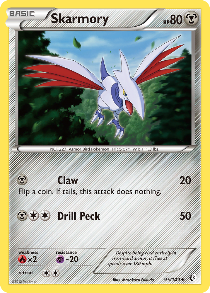 Skarmory (95/149) [Black & White: Boundaries Crossed] - Card Brawlers | Quebec | Canada | Yu-Gi-Oh!