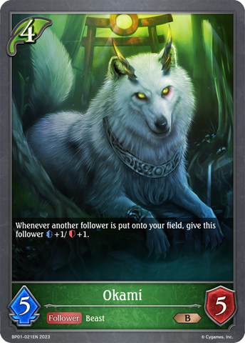 Okami (BP01-021EN) [Advent of Genesis] - Card Brawlers | Quebec | Canada | Yu-Gi-Oh!