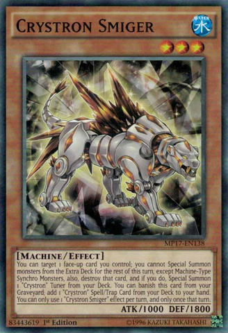 Crystron Smiger [MP17-EN138] Common - Card Brawlers | Quebec | Canada | Yu-Gi-Oh!