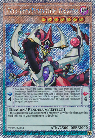 Odd-Eyes Pendulum Dragon [CT12-EN001] Secret Rare - Card Brawlers | Quebec | Canada | Yu-Gi-Oh!