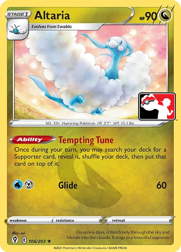 Altaria (106/203) [Prize Pack Series One] - Card Brawlers | Quebec | Canada | Yu-Gi-Oh!