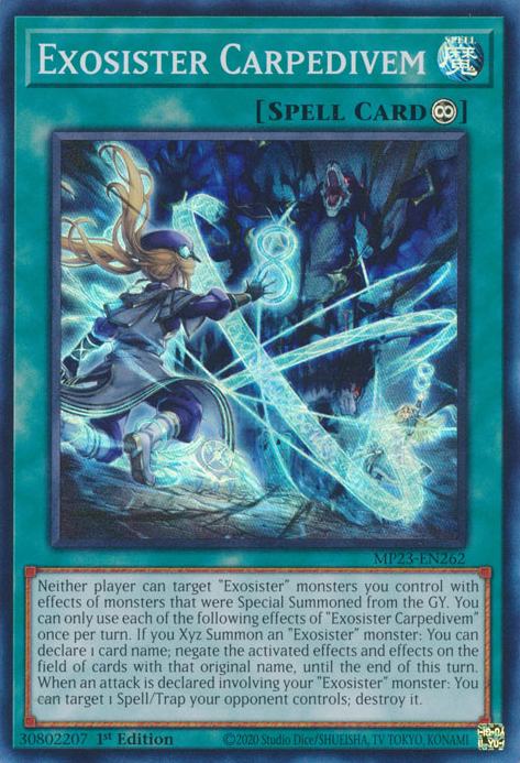 Exosister Carpedivem [MP23-EN262] Super Rare - Card Brawlers | Quebec | Canada | Yu-Gi-Oh!