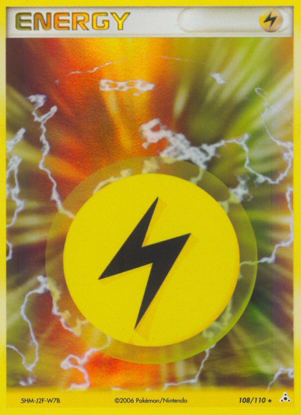 Lightning Energy (108/110) [EX: Holon Phantoms] - Card Brawlers | Quebec | Canada | Yu-Gi-Oh!