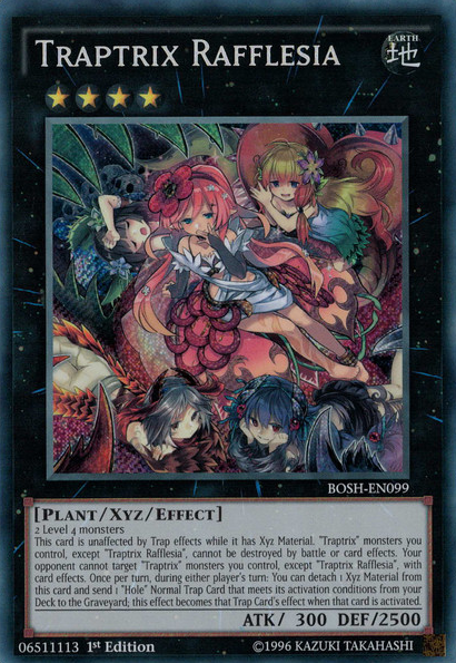 Traptrix Rafflesia [BOSH-EN099] Secret Rare - Card Brawlers | Quebec | Canada | Yu-Gi-Oh!