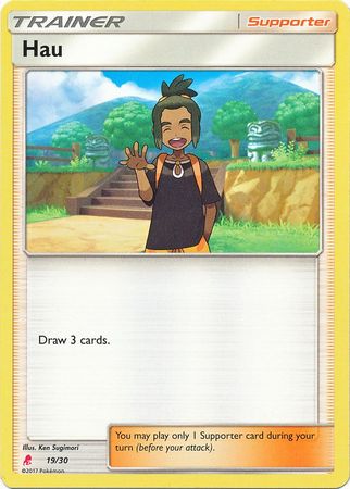 Hau (19/30) [Sun & Moon: Trainer Kit - Lycanroc] - Card Brawlers | Quebec | Canada | Yu-Gi-Oh!