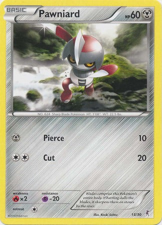 Pawniard (13/30) [XY: Trainer Kit 1 - Bisharp] - Card Brawlers | Quebec | Canada | Yu-Gi-Oh!