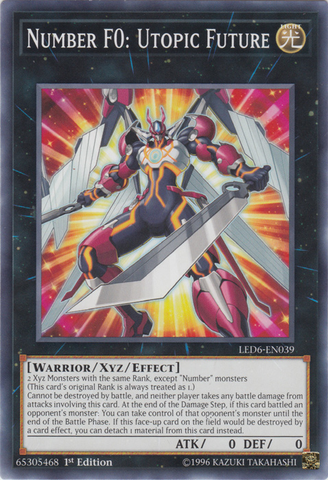 Number F0: Utopic Future [LED6-EN039] Common - Card Brawlers | Quebec | Canada | Yu-Gi-Oh!