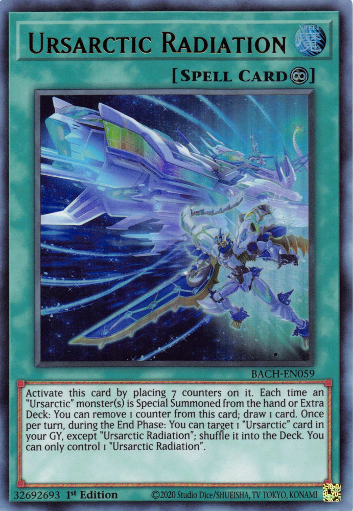 Ursarctic Radiation [BACH-EN059] Ultra Rare - Card Brawlers | Quebec | Canada | Yu-Gi-Oh!