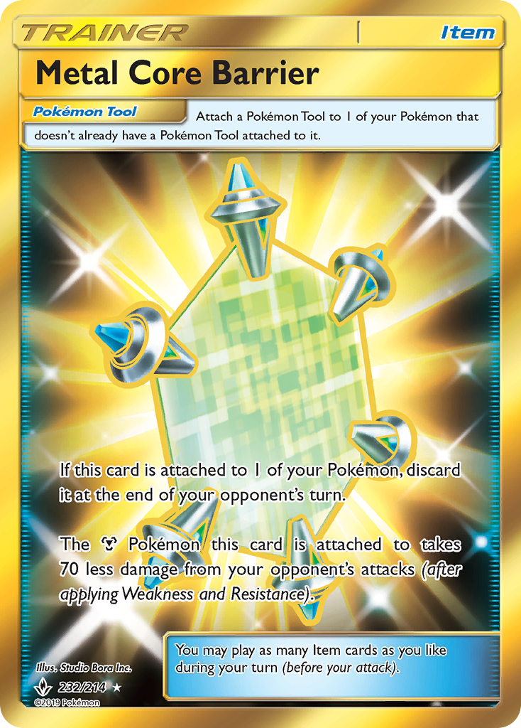 Metal Core Barrier (232/214) [Sun & Moon: Unbroken Bonds] - Card Brawlers | Quebec | Canada | Yu-Gi-Oh!