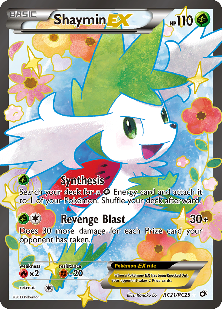 Shaymin EX (RC21/RC25) [Black & White: Legendary Treasures] - Card Brawlers | Quebec | Canada | Yu-Gi-Oh!