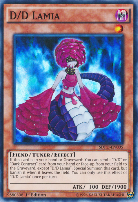 D/D Lamia [SDPD-EN005] Super Rare - Yu-Gi-Oh! - Card Brawlers | Quebec | Canada |