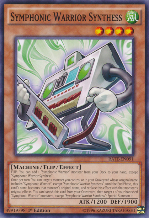 Symphonic Warrior Synthess [RATE-EN091] Common - Card Brawlers | Quebec | Canada | Yu-Gi-Oh!