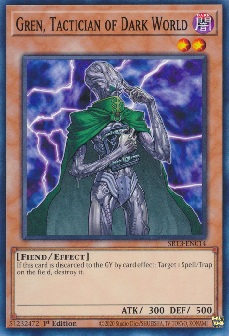 Gren, Tactician of Dark World [SR13-EN014] Common - Card Brawlers | Quebec | Canada | Yu-Gi-Oh!