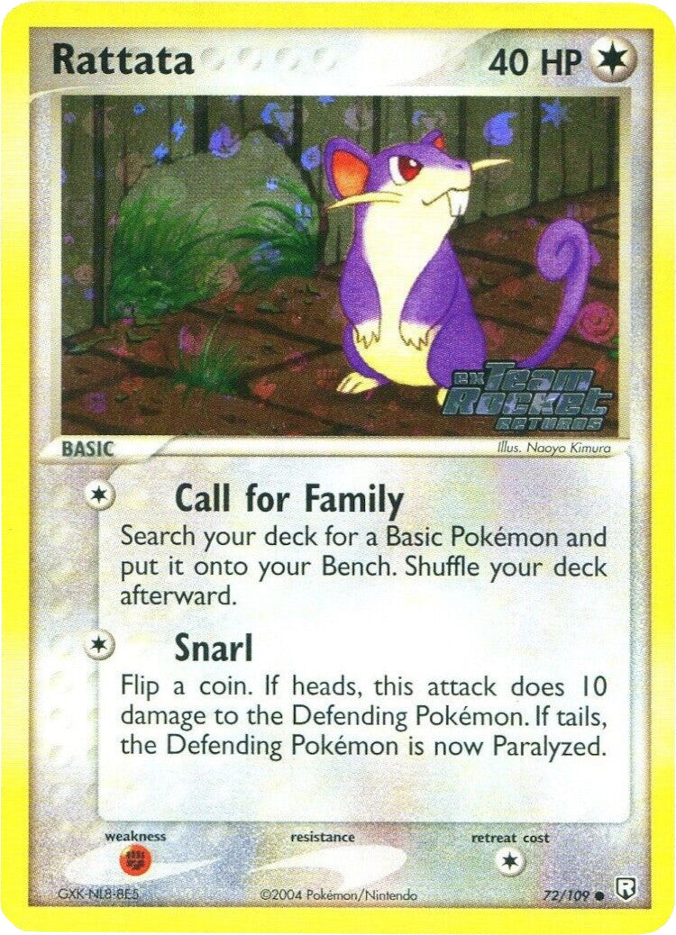 Rattata (72/109) (Stamped) [EX: Team Rocket Returns] - Card Brawlers | Quebec | Canada | Yu-Gi-Oh!