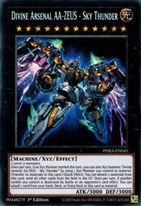 Divine Arsenal AA-ZEUS - Sky Thunder [PHRA-EN045] Secret Rare - Card Brawlers | Quebec | Canada | Yu-Gi-Oh!