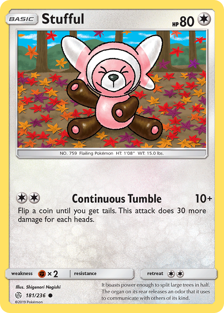 Stufful (181/236) [Sun & Moon: Cosmic Eclipse] - Card Brawlers | Quebec | Canada | Yu-Gi-Oh!