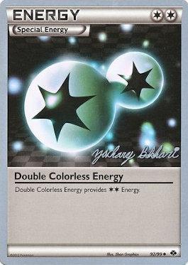 Double Colorless Energy (92/99) (CMT - Zachary Bokhari) [World Championships 2012] - Card Brawlers | Quebec | Canada | Yu-Gi-Oh!