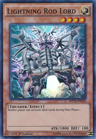 Lightning Rod Lord [MP15-EN216] Super Rare - Card Brawlers | Quebec | Canada | Yu-Gi-Oh!