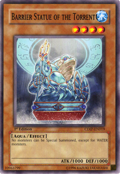 Barrier Statue of the Torrent [CDIP-EN019] Common - Yu-Gi-Oh! - Card Brawlers | Quebec | Canada |