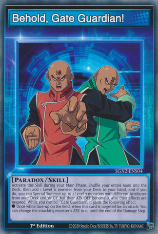 Behold, Gate Guardian! [SGX2-ENS04] Common - Card Brawlers | Quebec | Canada | Yu-Gi-Oh!