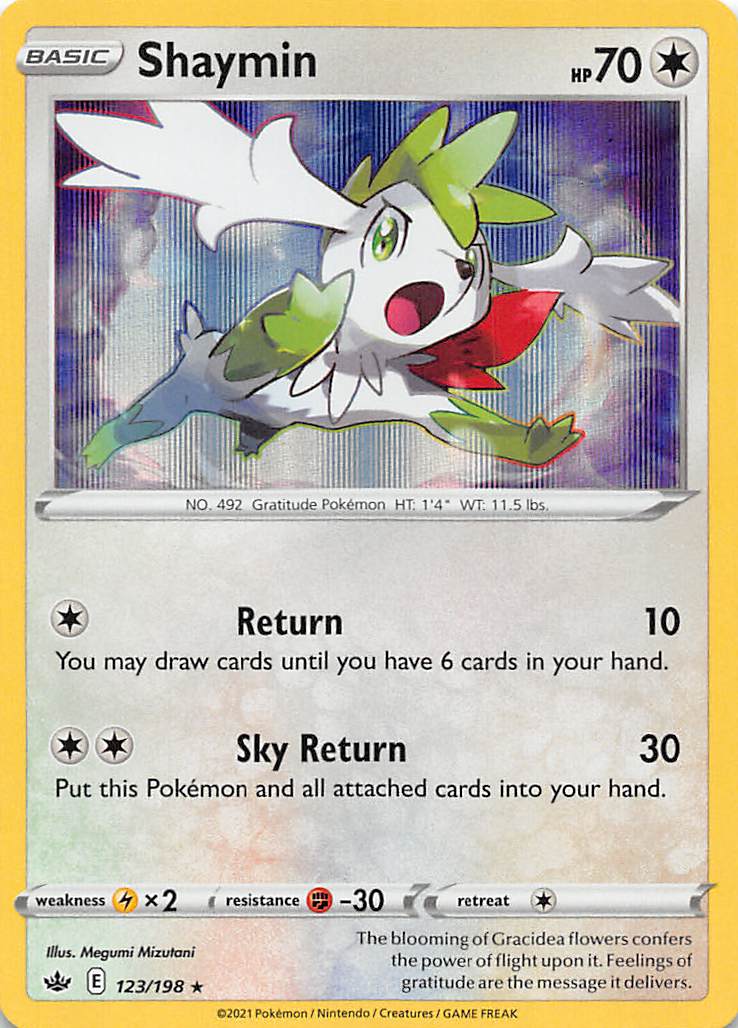 Shaymin (123/198) [Sword & Shield: Chilling Reign] - Card Brawlers | Quebec | Canada | Yu-Gi-Oh!