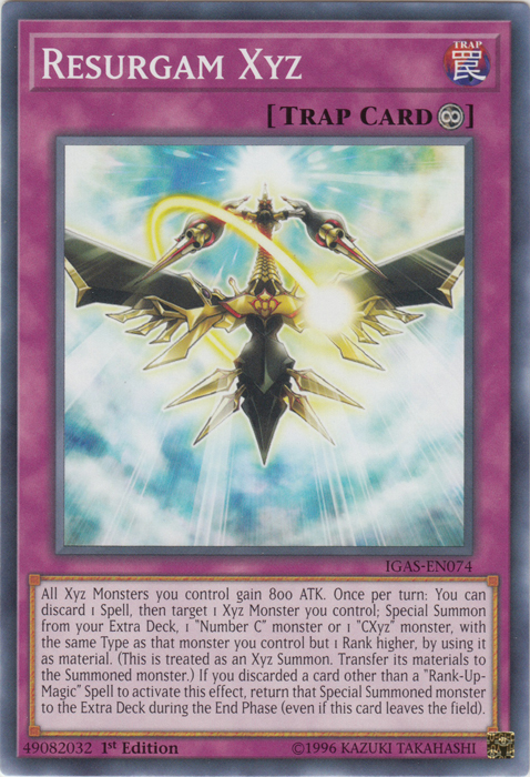 Resurgam Xyz [IGAS-EN074] Common - Card Brawlers | Quebec | Canada | Yu-Gi-Oh!