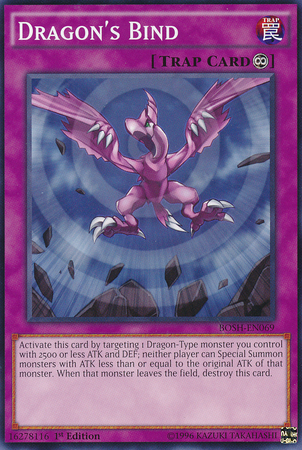 Dragon's Bind [BOSH-EN069] Common - Yu-Gi-Oh! - Card Brawlers | Quebec | Canada |