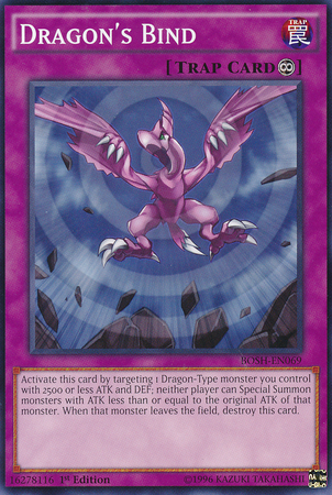 Dragon's Bind [BOSH-EN069] Common - Card Brawlers | Quebec | Canada | Yu-Gi-Oh!