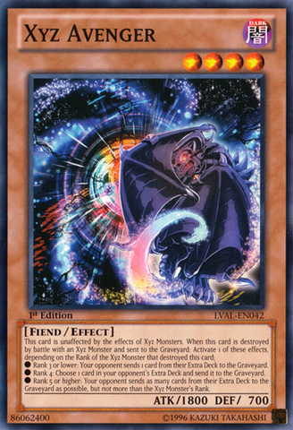 Xyz Avenger [LVAL-EN042] Common - Yu-Gi-Oh! - Card Brawlers | Quebec | Canada |