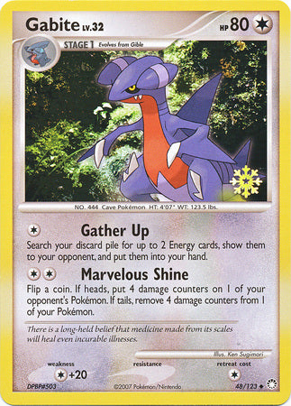 Gabite (48/123) [Countdown Calendar Promos] - Card Brawlers | Quebec | Canada | Yu-Gi-Oh!