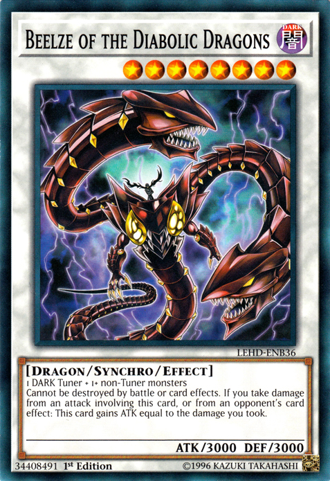 Beelze of the Diabolic Dragons [LEHD-ENB36] Common - Card Brawlers | Quebec | Canada | Yu-Gi-Oh!