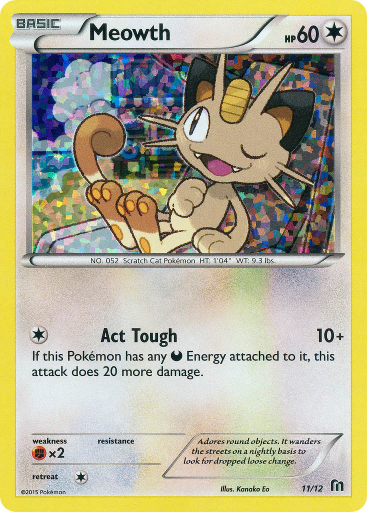 Meowth (11/12) [McDonald's Promos: 2016 Collection] - Card Brawlers | Quebec | Canada | Yu-Gi-Oh!