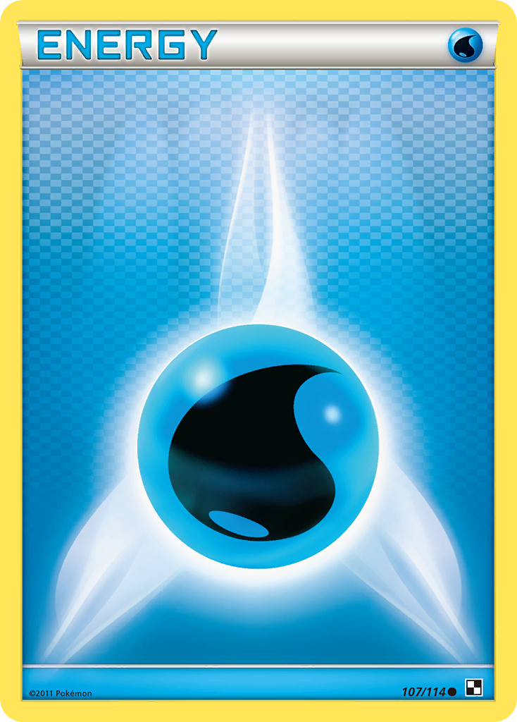 Water Energy (107/114) [Black & White: Base Set] - Card Brawlers | Quebec | Canada | Yu-Gi-Oh!