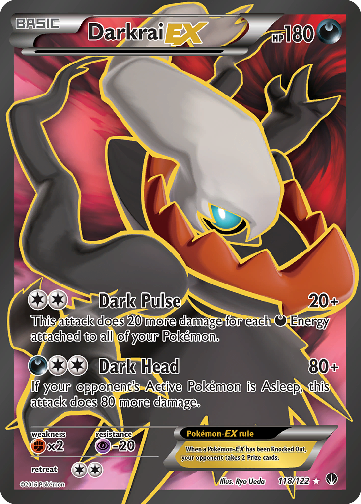Darkrai EX (118/122) [XY: BREAKpoint] - Card Brawlers | Quebec | Canada | Yu-Gi-Oh!