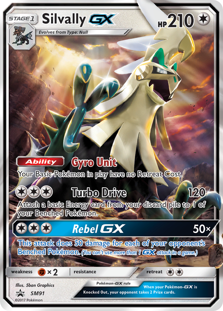 Silvally GX (SM91) [Sun & Moon: Black Star Promos] - Card Brawlers | Quebec | Canada | Yu-Gi-Oh!